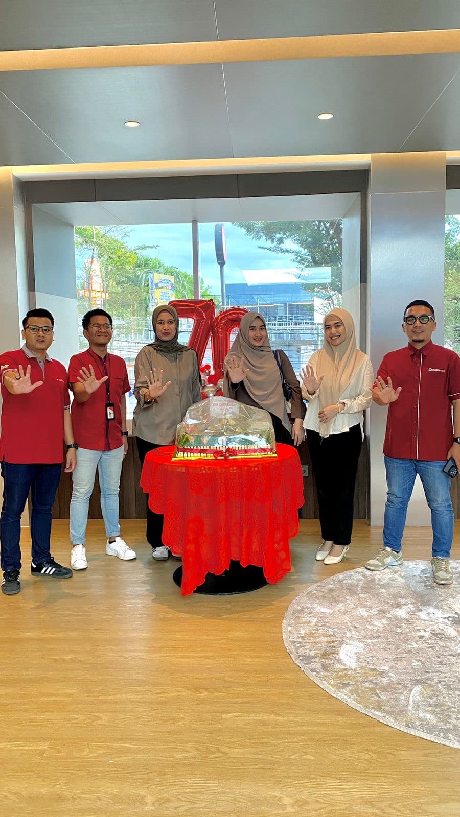 Silaturahim dan Apresiasi Tiga Maha Rewa dalam Rangka HUT ke-70 BANK CIMB NIAGA