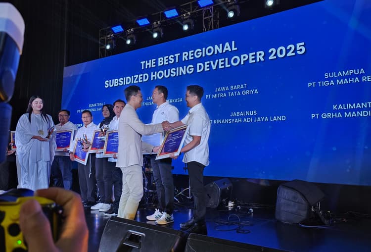 Tiga Maha Rewa Raih Best Regional Subsidized Housing Developer 2025 di Ajang BTNers Excellence Award 2026