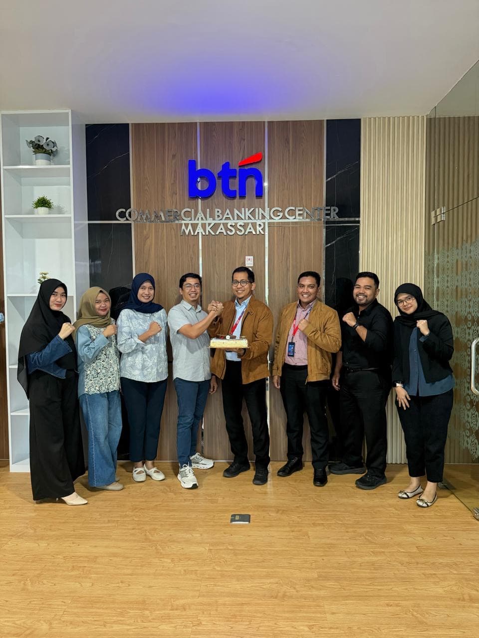 Kunjungan Silaturahmi Tiga Maha Rewa dalam Apresiasi HUT BTN CBC Makassar ke-5