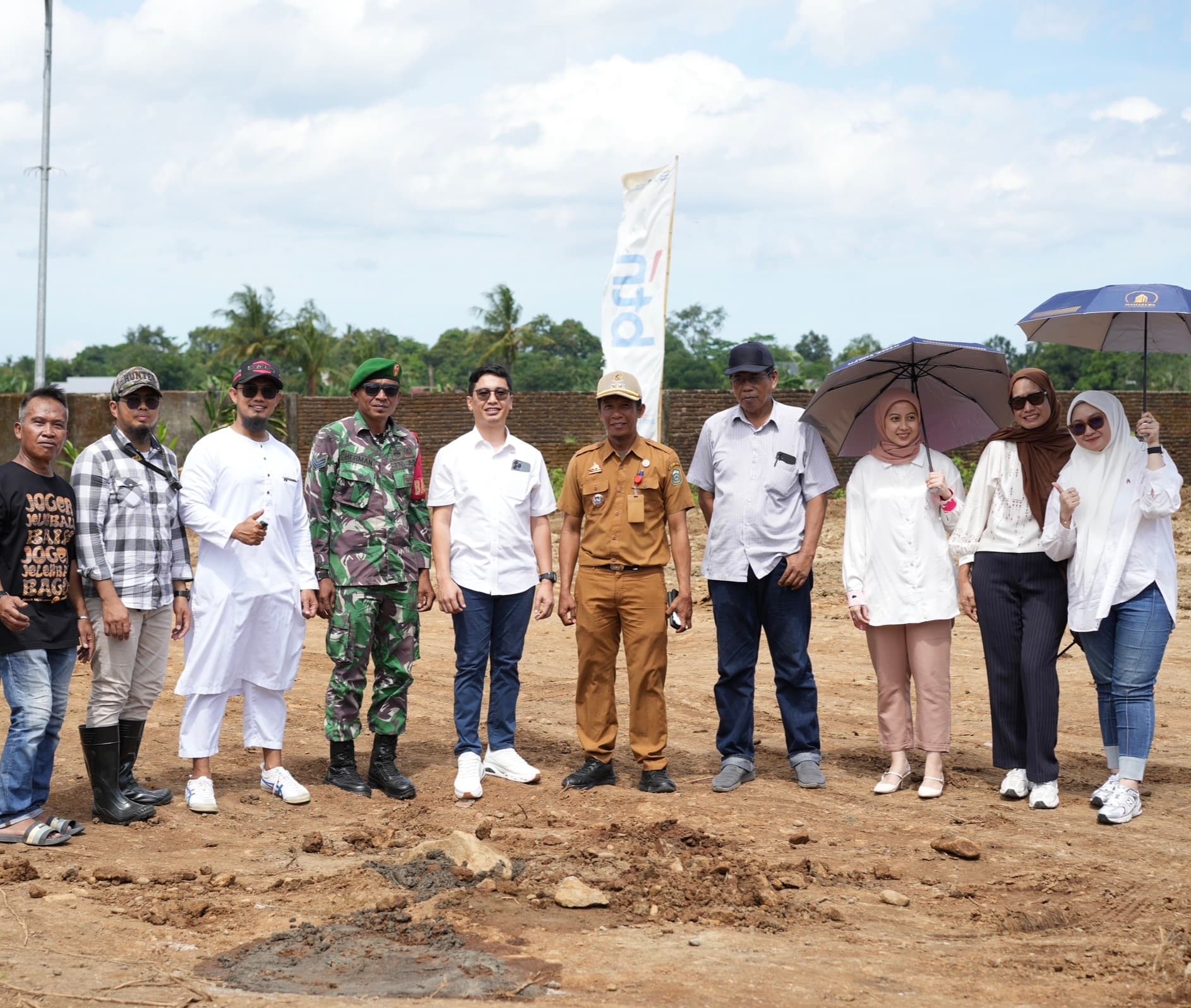 Agenda Peletakan Batu Pertama Proyek Baru Tiga Maha Rewa di Takalar